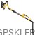 Szlifierka ścienna 2 w 1 PowerPlus POWX0477