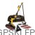 Szlifierka ścienna 2 w 1 PowerPlus POWX0477