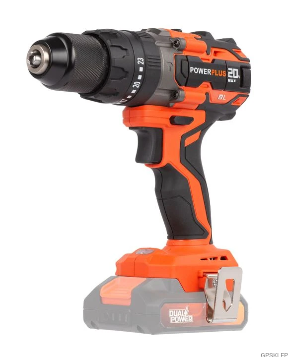 Wiertarko-wkrętarka udarowa 20V Powerplus POWDP15220