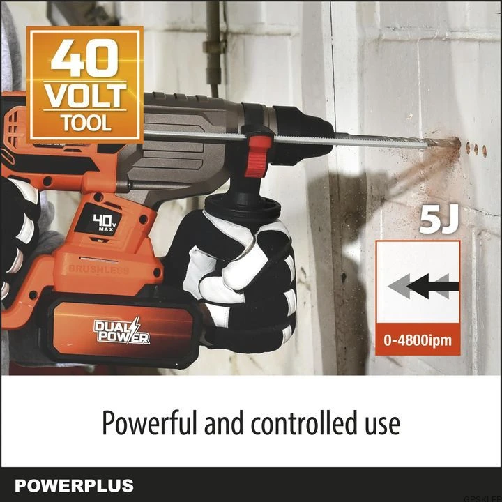 Młot udarowy 40V PowerPlus POWDP15680