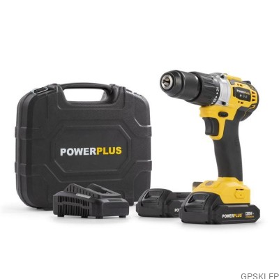 Wiertarka udarowa 20V PowerPlus POWX00512