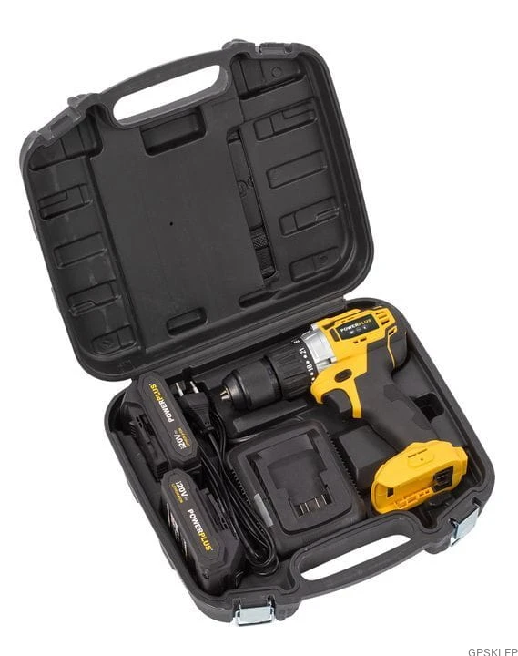 Wiertarka udarowa 20V PowerPlus POWX00512