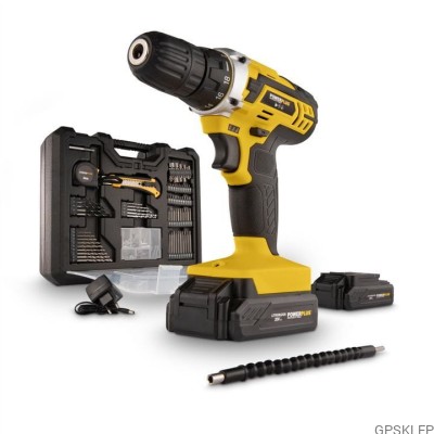 Wiertarko-wkrętarka 20V PowerPlus POWX00830