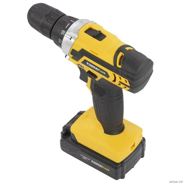 Wiertarko-wkrętarka 20V PowerPlus POWX00830