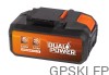 Bateria 2x20V Dual Power POWDP9040