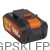 Bateria 2x20V Dual Power POWDP9040