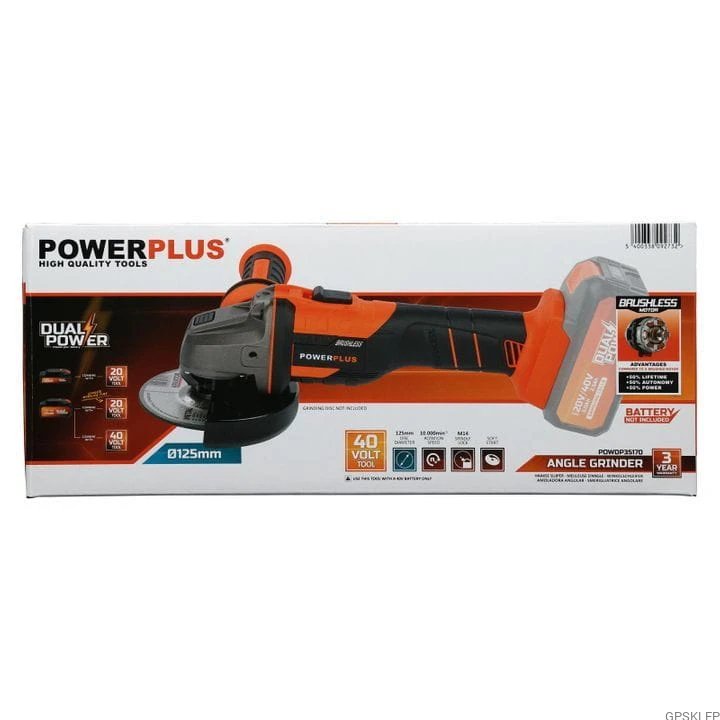 Szlifierka kątowa PowerPlus POWDP35170
