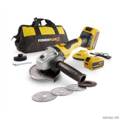 Szlifierka kątowa 20V POWXB20030