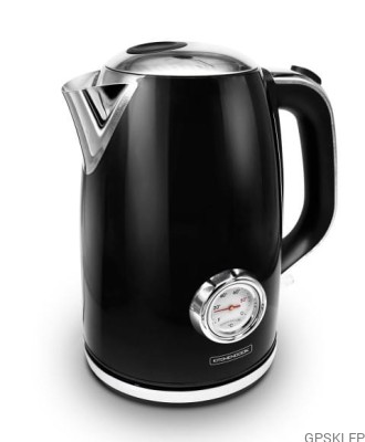 Czajnik 1,7l Kitchencook RETRO TEA BLACK