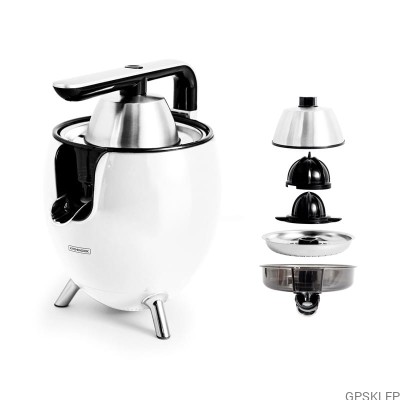 Wyciskarka do cytrusów Kitchencook PRESSPOD WHITE