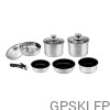 Zestaw garnków stal nierdzewna Kitchencook FLEX10