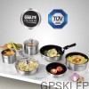Zestaw garnków stal nierdzewna Kitchencook FLEX10