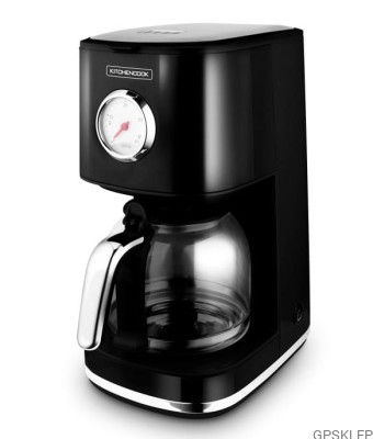 Ekspres przelewowy Kitchencook RETRO BLACK