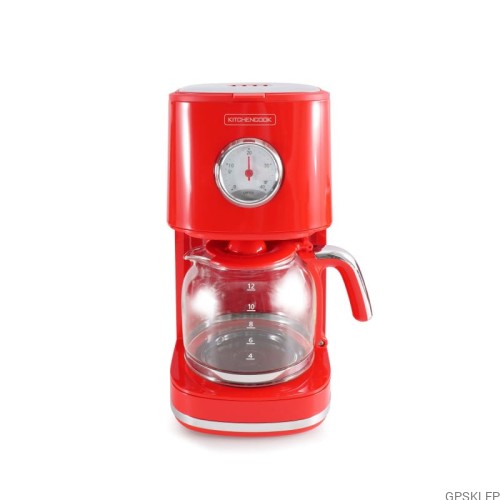 Ekspres przelewowy Kitchencook RETRO RED