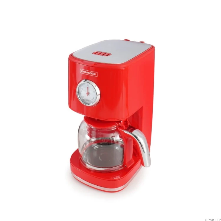 Ekspres przelewowy Kitchencook RETRO RED