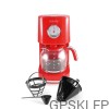 Ekspres przelewowy Kitchencook RETRO RED