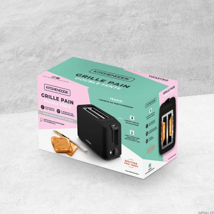 Toster na 2 tosty Kitchencook TOASTEO