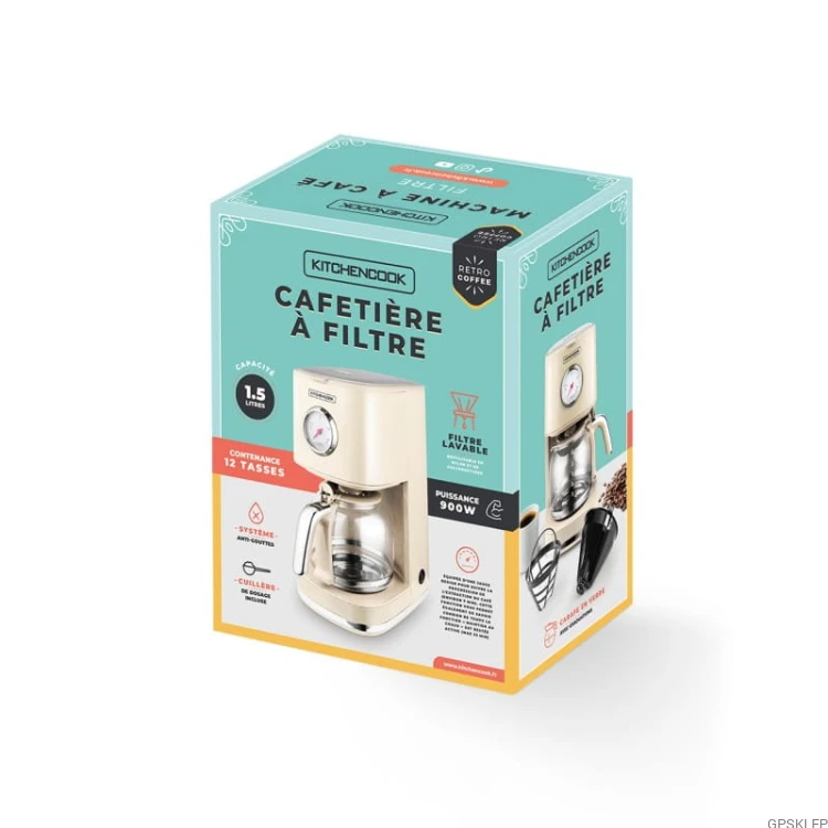 Ekspres przelewowy kitchencook Retro Coffee