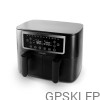 Frytkownica beztłuszczowa podwójna 8l Kitchencook AIRMED8