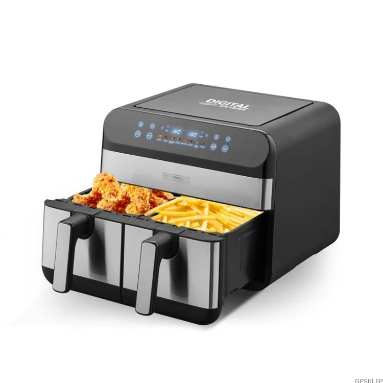 Frytkownica podwójna Kitchencook AIRFLOW9