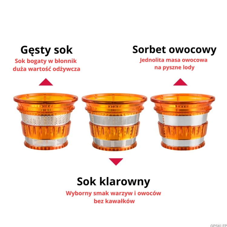 Wyciskarka wolnoobrotowa Kitchencook ULTIMATE