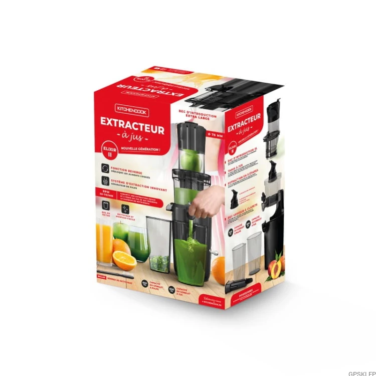 Wyciskarka wolnoobrotowa Kitchencook ELIXIR II