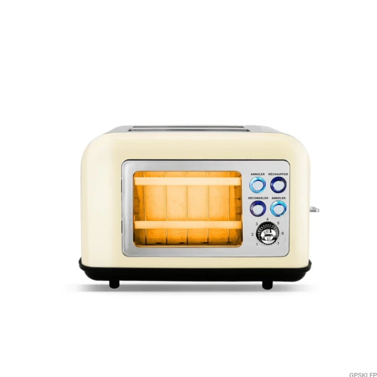 Toster retro z okienkiem TOASTEO GLASS