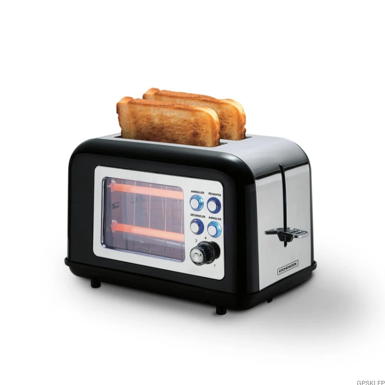 Toster retro z okienkiem TOASTEO GLASS