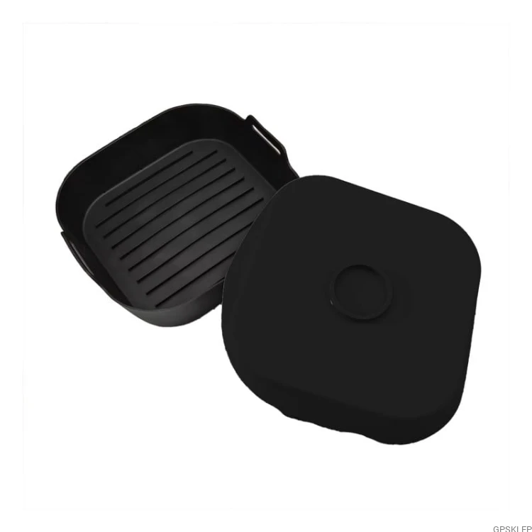 Wkłady do airfryer Kitchencook SILIPOT SQUARE BLACK