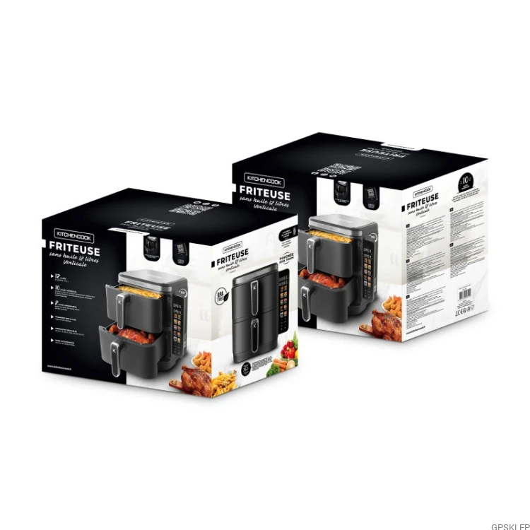 AIRFRYER 12l Kitchencook AIRFLOW12 LED