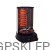 Grill pionowy 2000W Kitchencook KBAB