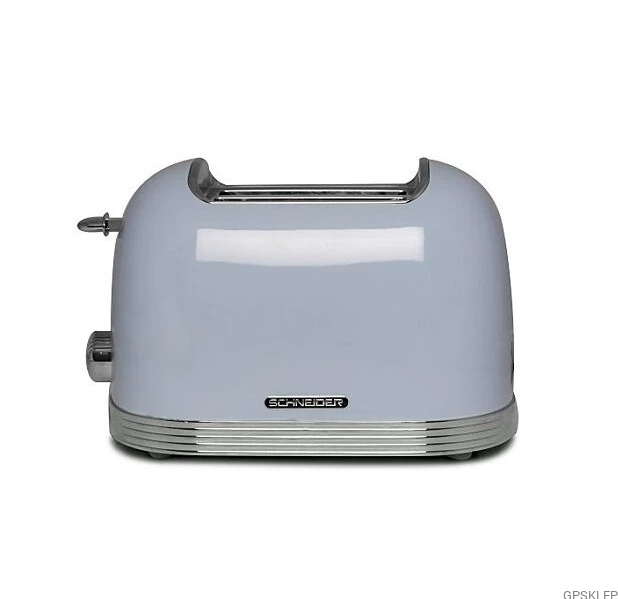Toster retro 2 otwory Schneider SCT02 niebieski